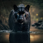 In the shadows of dense rainforests and the depths of impenetrable jungles, there exists a creature that embodies mystique, power, and beauty - the black panther. With its sleek ebony coat and piercing amber eyes, the black panther casts an enchanting spell, captivating all who encounter its elusive presence. In this essay, we delve into the realm of the black panther, exploring its biology, behavior, cultural significance, and the enduring allure that surrounds this elusive feline.